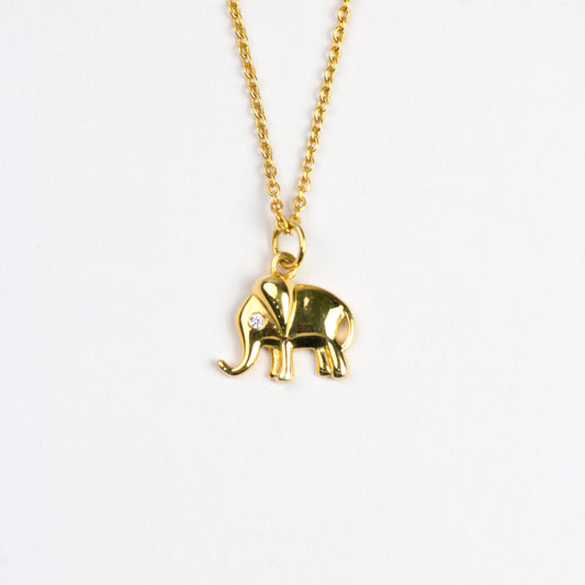 Tiny Tusk - Elephant Necklace