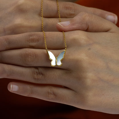 Dream Weaver - Butterfly Necklace