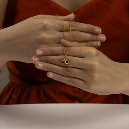 Tiny Tusk - Elephant Necklace