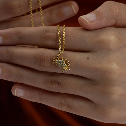 Oh Crab Necklace