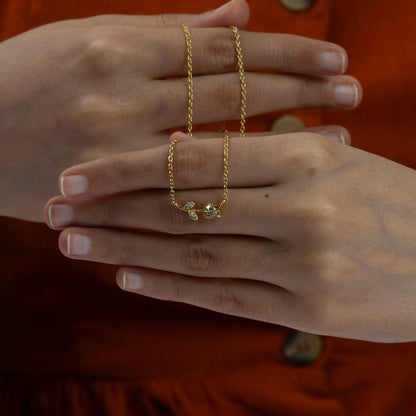 Dream of Facets - Rose Necklace