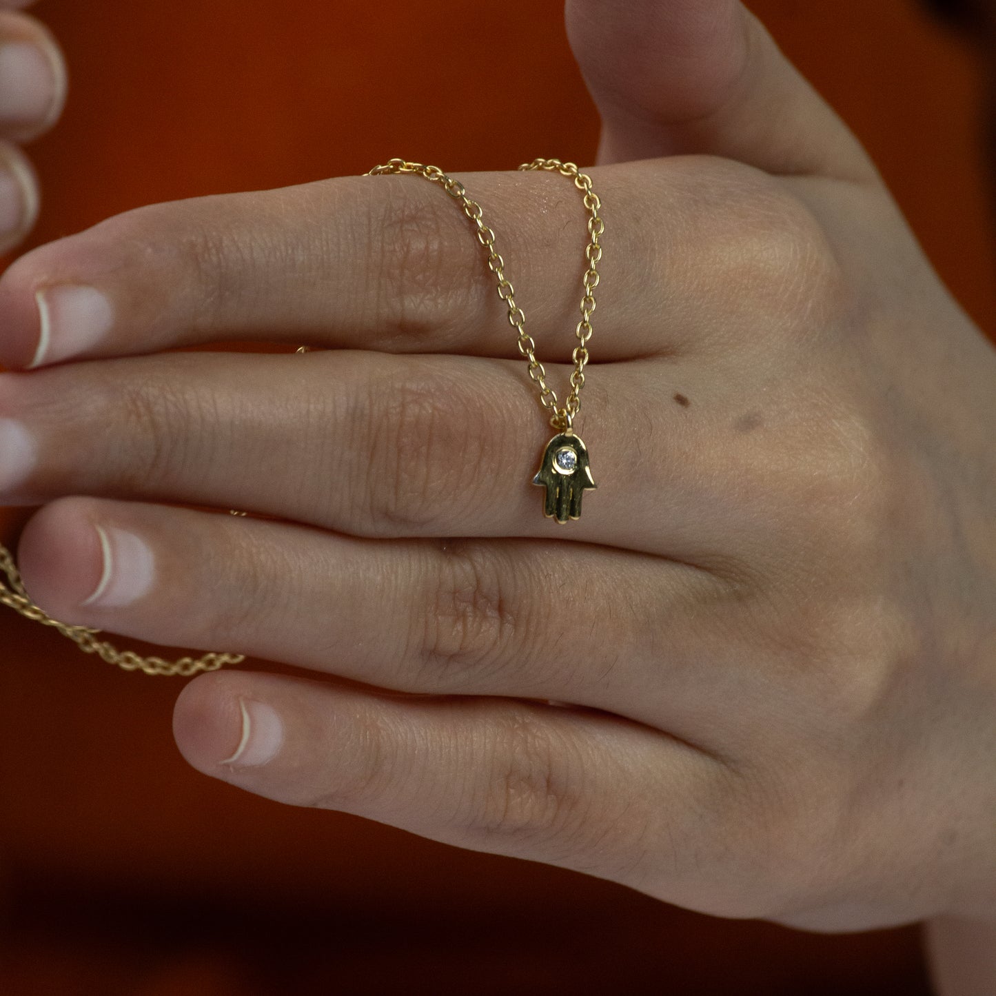 Hand of Destiny - Hamsa Necklace