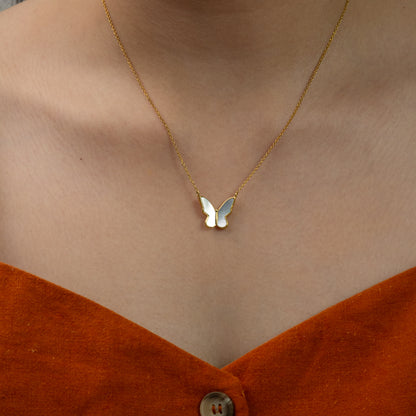 Dream Weaver - Butterfly Necklace