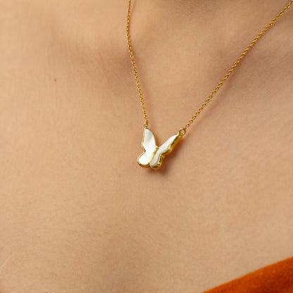 Dream Weaver - Butterfly Necklace