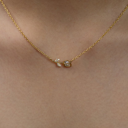 Dream of Facets - Rose Necklace