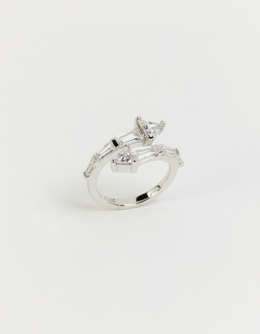 Apex Sparkle Ring | 925 Silver | Odins