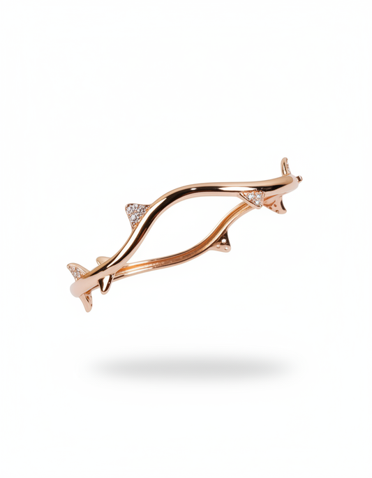 Rose Link Bracelet | 925 Silver | Odins