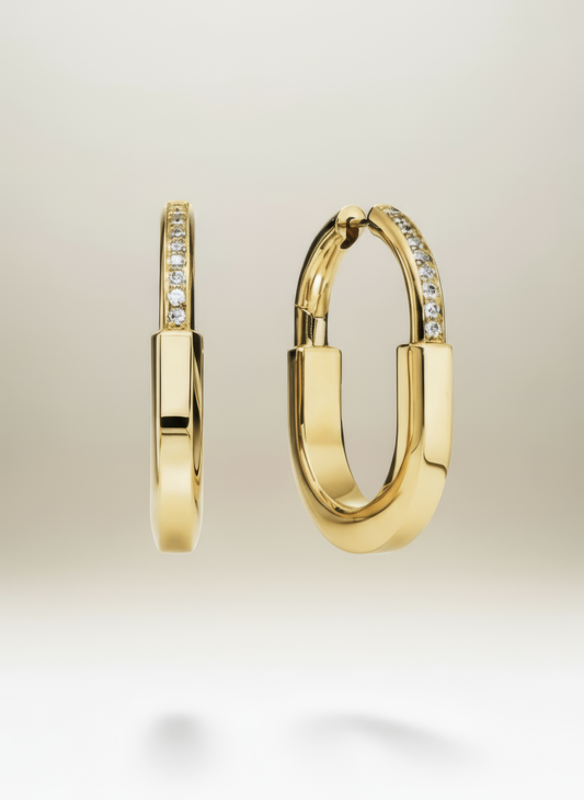 Love Lock Earrings | 925 Silver | Odins