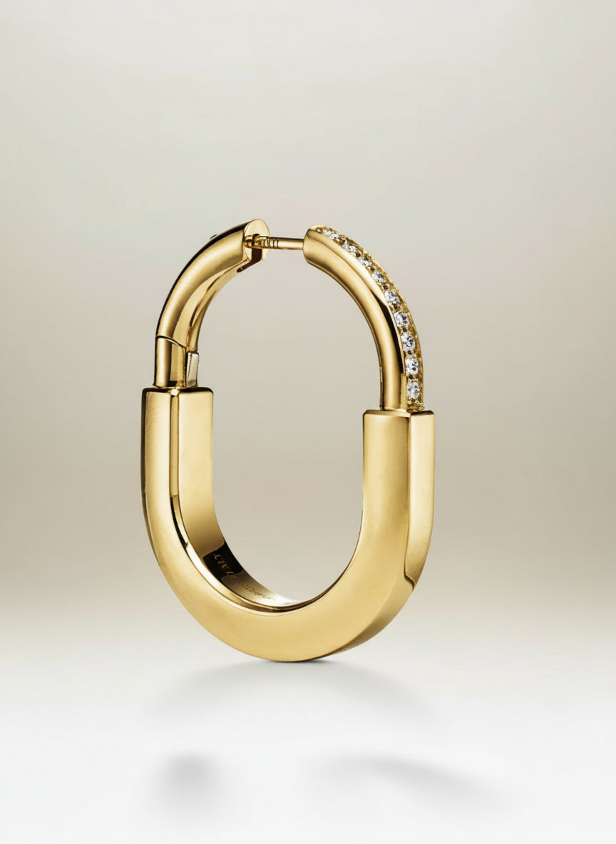 Love Lock Earrings | 925 Silver | Odins