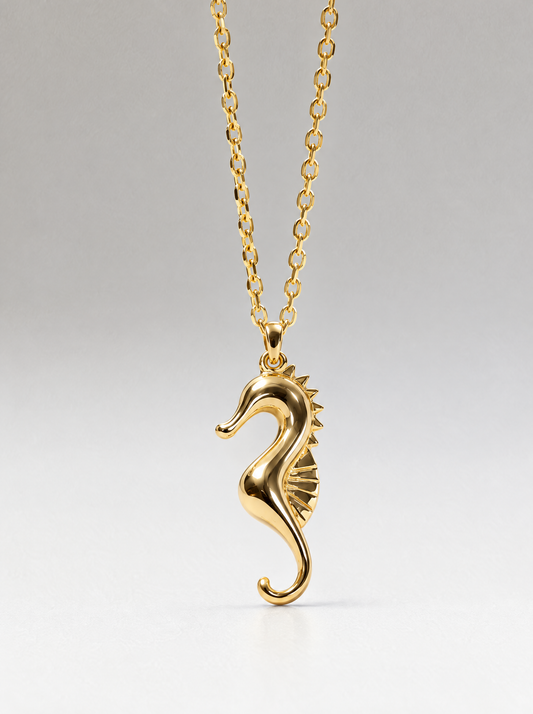 Oceanic Grace - Seahorse Necklace