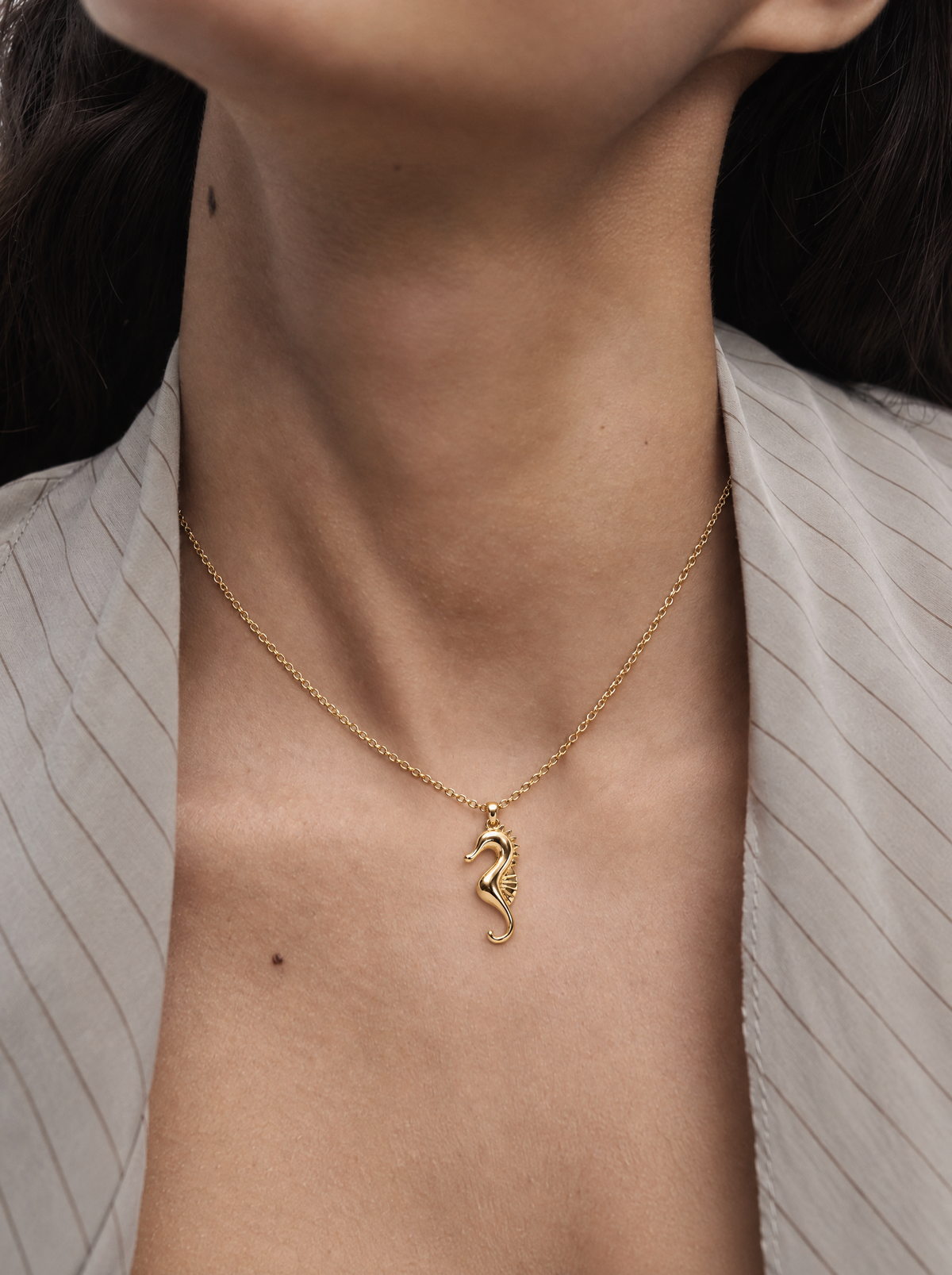 Oceanic Grace - Seahorse Necklace