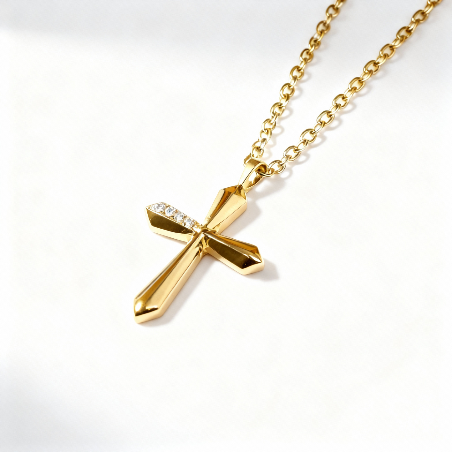 Faith's Light - Cross Necklace