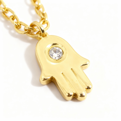 Hand of Destiny - Hamsa Necklace