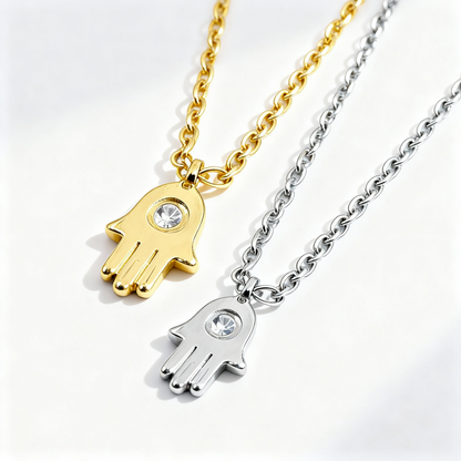 Hand of Destiny - Hamsa Necklace