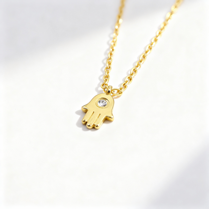 Hand of Destiny - Hamsa Necklace