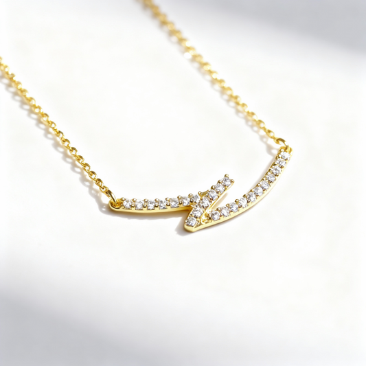 Dynamic Duet - Bar Necklace