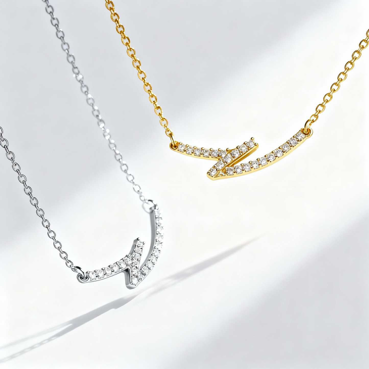 Dynamic Duet - Bar Necklace