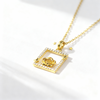 Rosaé Frame Necklace