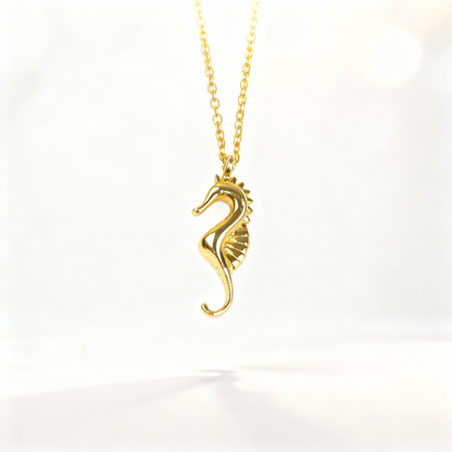 Oceanic Grace - Seahorse Necklace