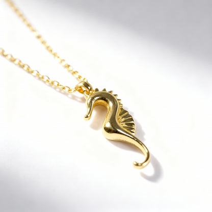 Oceanic Grace - Seahorse Necklace