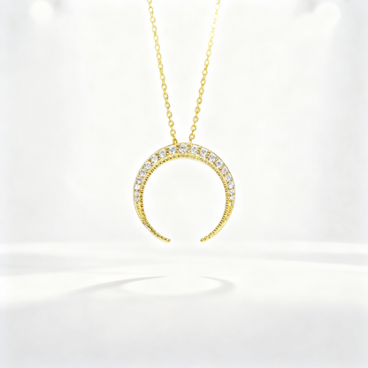 Secrets of the Night - Crescent Moon Necklace