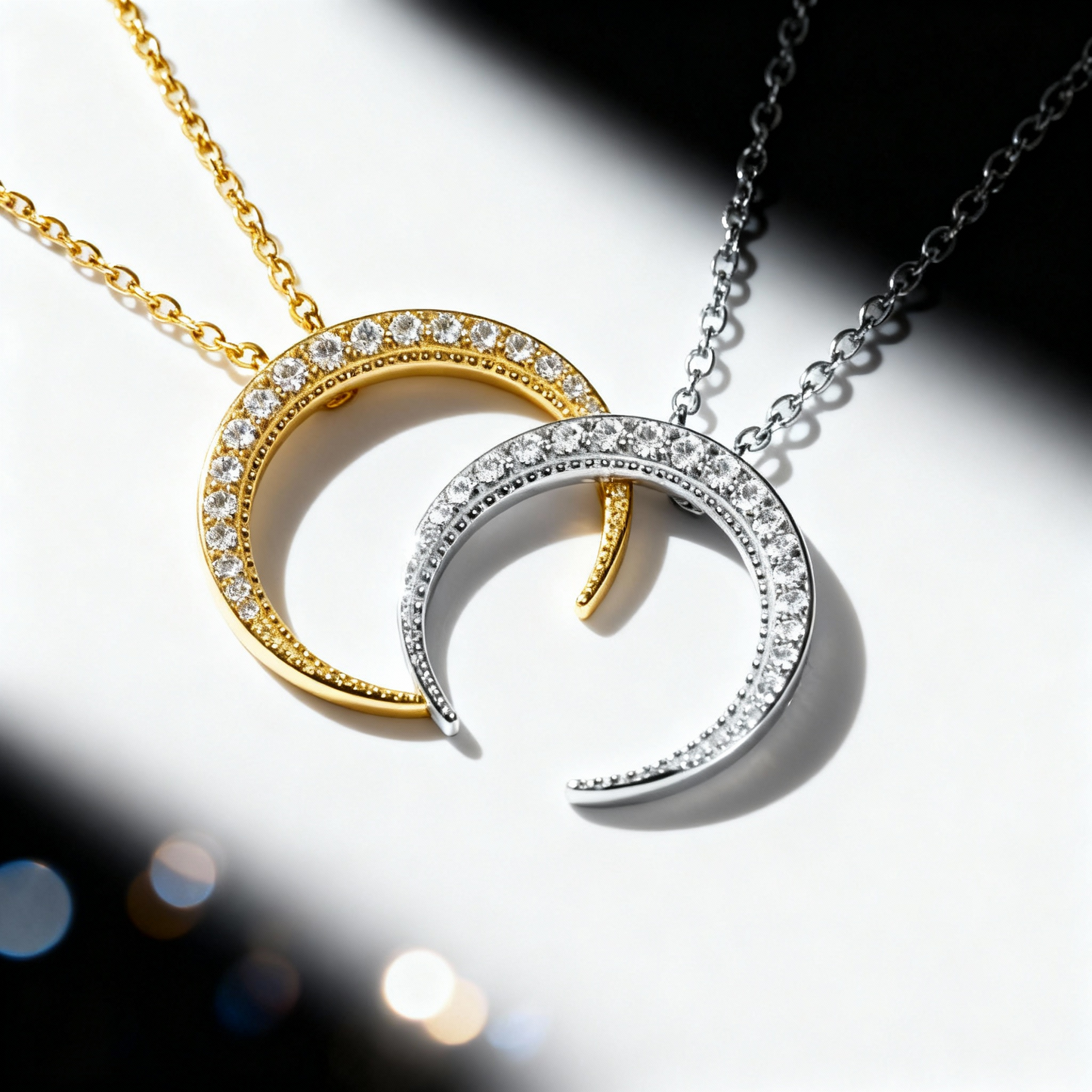 Secrets of the Night - Crescent Moon Necklace