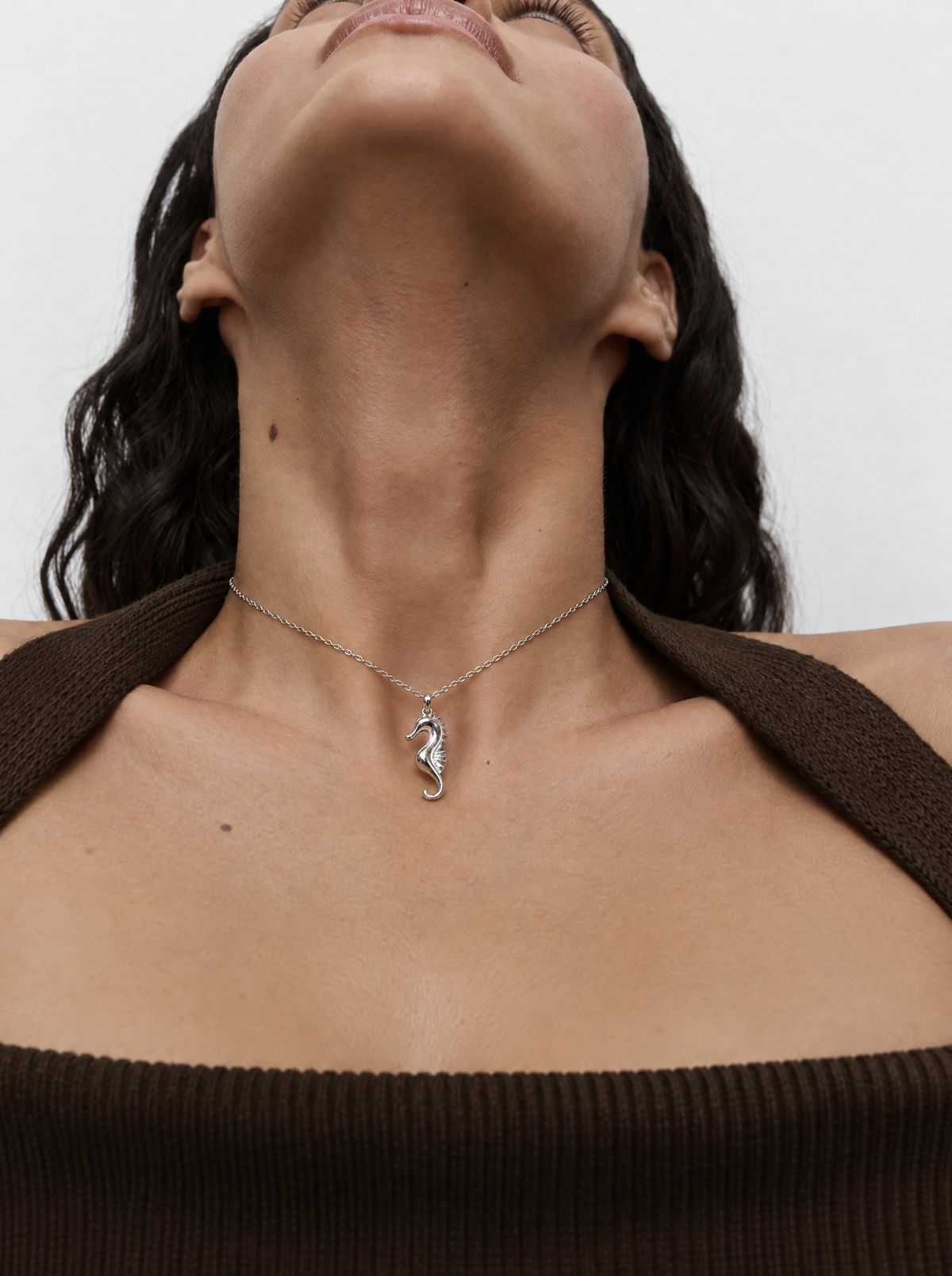 Oceanic Grace - Seahorse Necklace